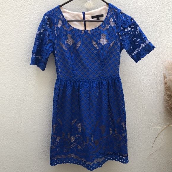 Asking | floral Lace mini dress - Picture 7 of 10